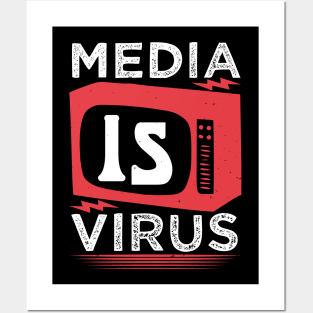 Media Is Virus Posters and Art